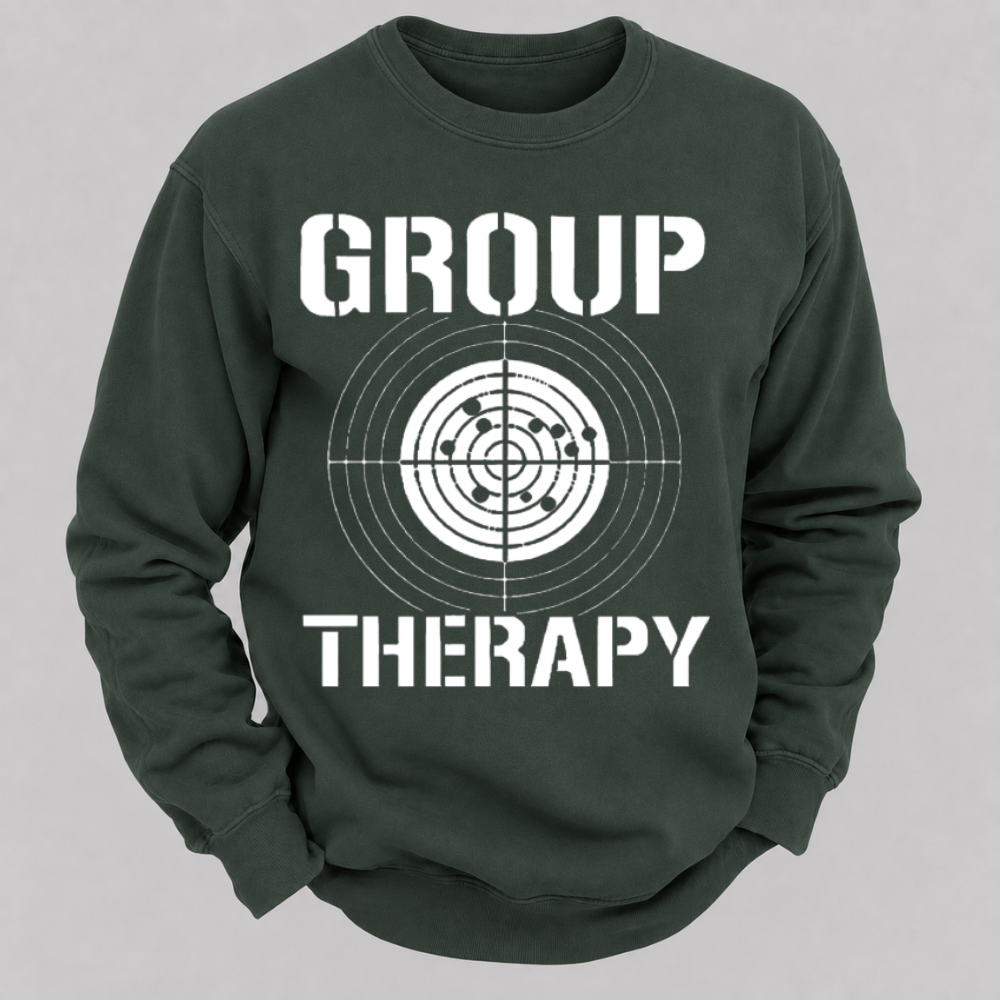 Group Therapy Shooting Target Graphic Sweatshirts