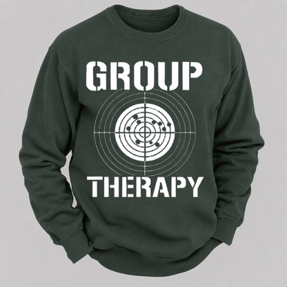 Group Therapy Shooting Target Graphic Sweatshirts