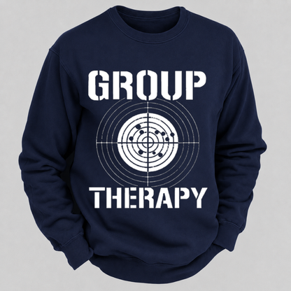 Group Therapy Shooting Target Graphic Sweatshirts