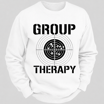 Group Therapy Shooting Target Graphic Sweatshirts