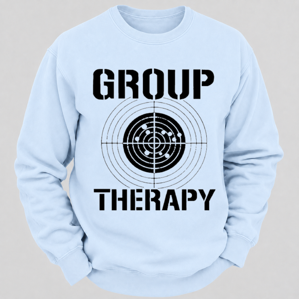 Group Therapy Shooting Target Graphic Sweatshirts