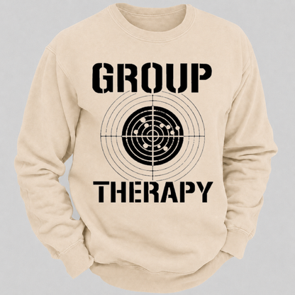 Group Therapy Shooting Target Graphic Sweatshirts