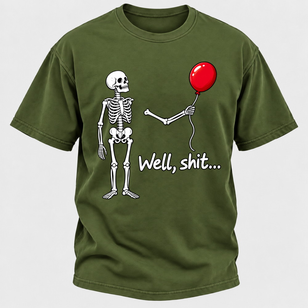 Well, Shit... Halloween Funny T-Shirt