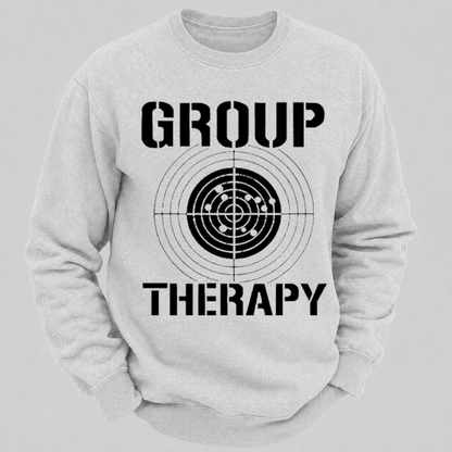 Group Therapy Shooting Target Graphic Sweatshirts