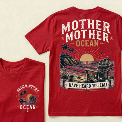 Mother Mother Ocean — I Have Heard You Call Vintage Beach Crew Neck T-Shirt