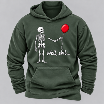 Well, Shit... Halloween Funny Hoodies