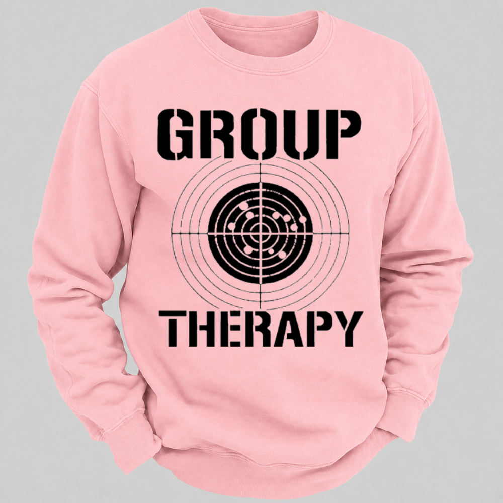 Group Therapy Shooting Target Graphic Sweatshirts
