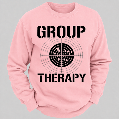 Group Therapy Shooting Target Graphic Sweatshirts