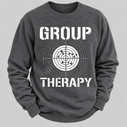 Group Therapy Shooting Target Graphic Sweatshirts