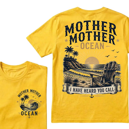 Mother Mother Ocean — I Have Heard You Call Vintage Beach Crew Neck T-Shirt